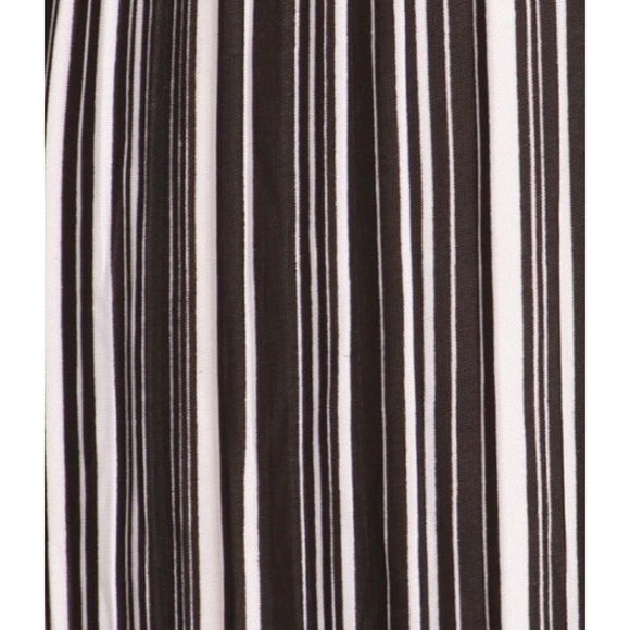 NWT High Waist Striped Palazzo Pants -OS - Picture 2 of 6